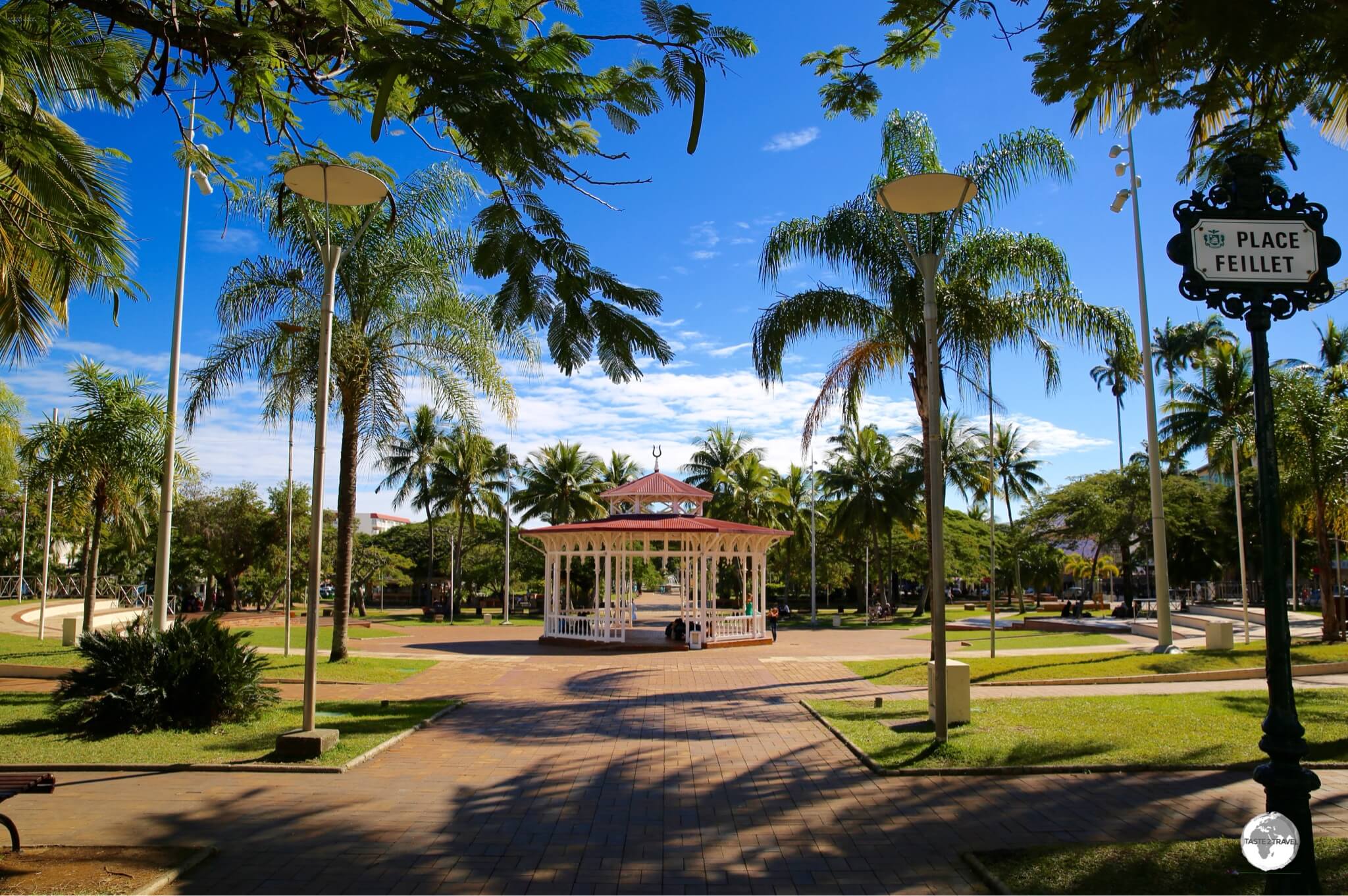 The Kiosque à Musique at Place des Cocotiers in Noumea.