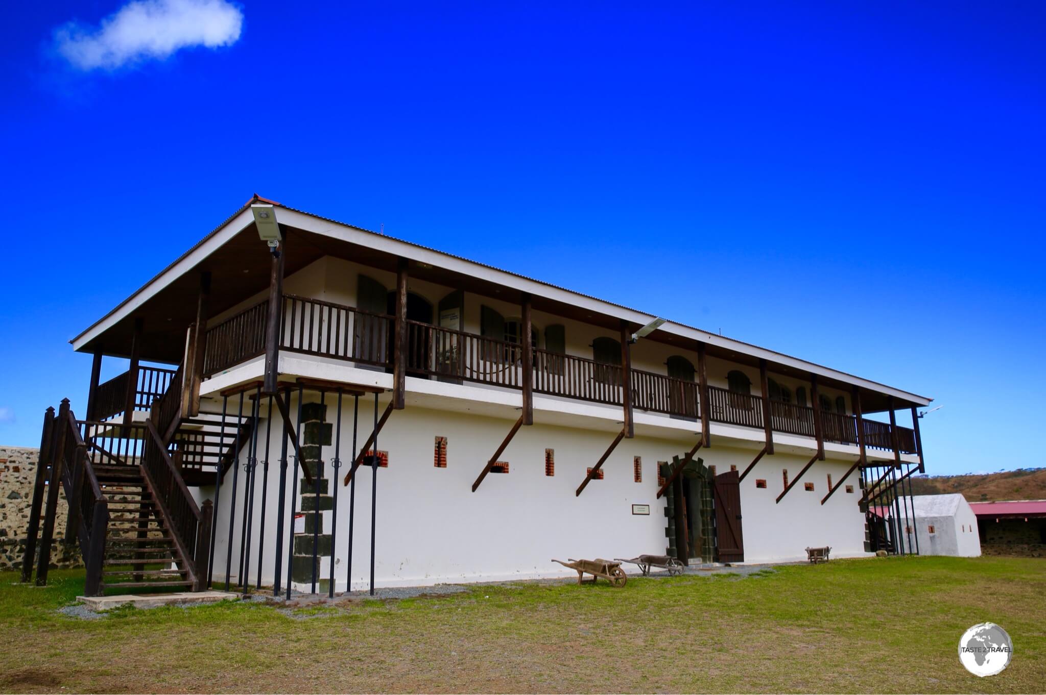 The administrative building at Fort Téremba which now houses a museum.