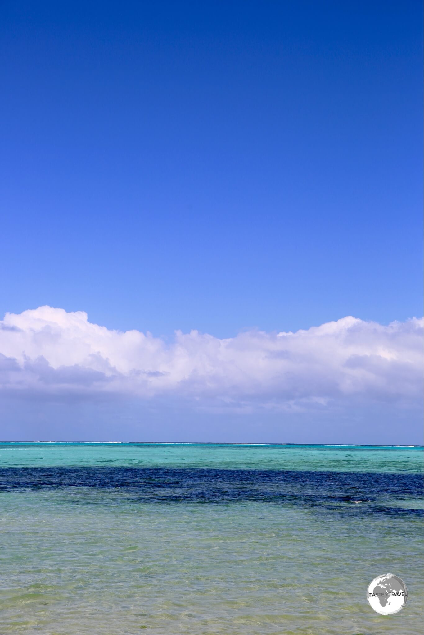 A view of the lagoon from Poe beach.