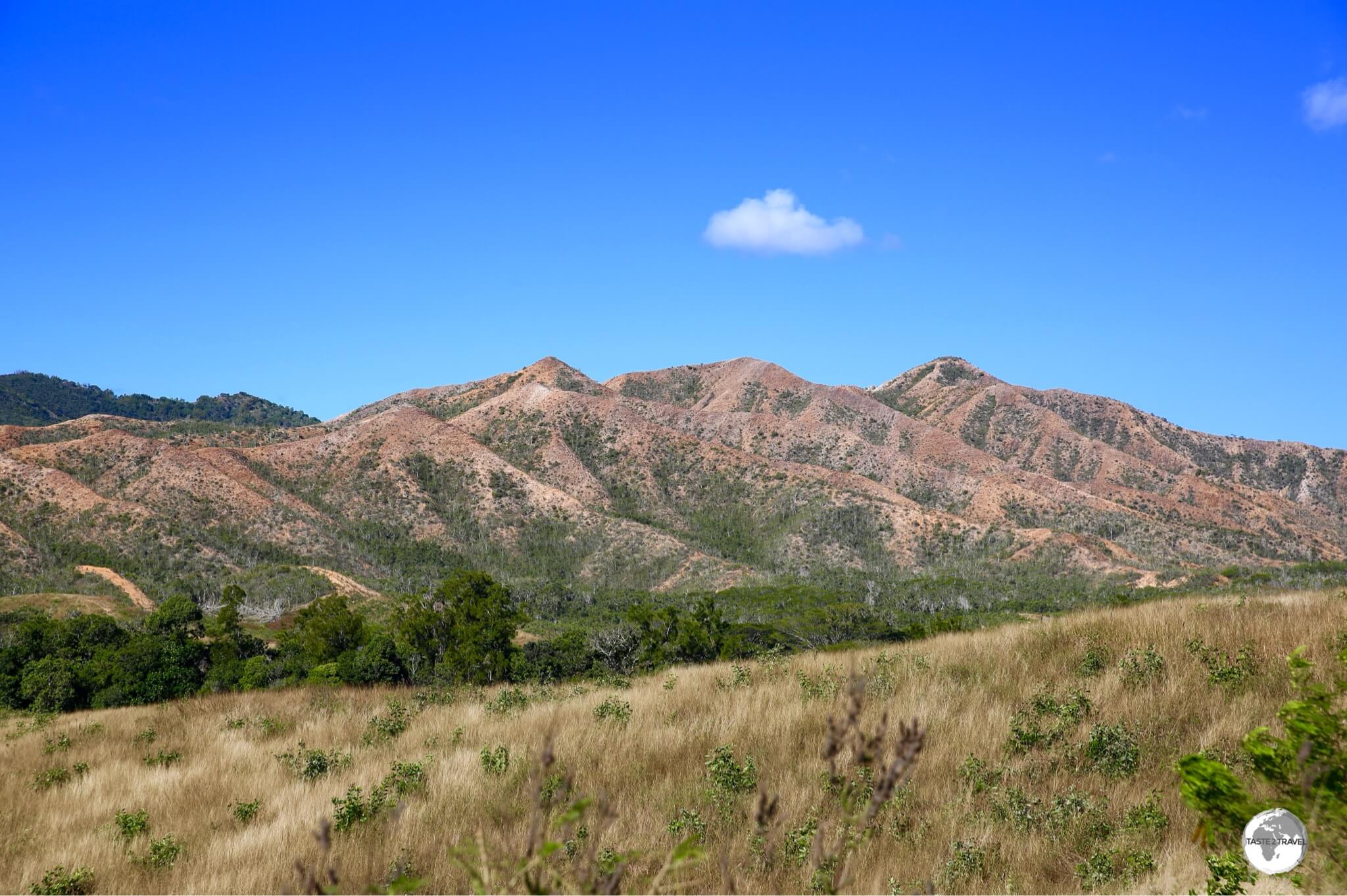 The far north of La Grande Terre is characterised by arid, hilly countryside, which reminded me of Australia.