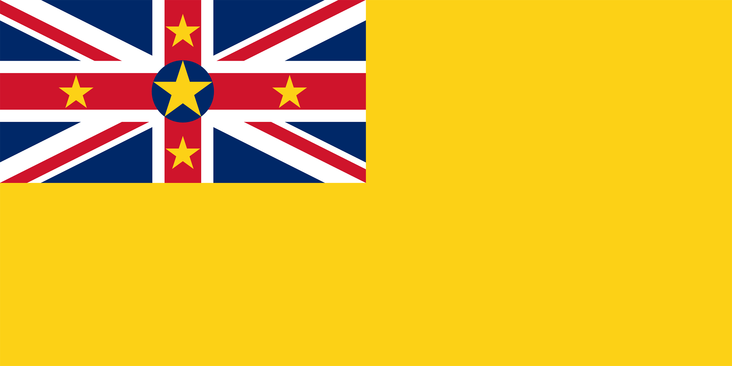 The flag of Niue.