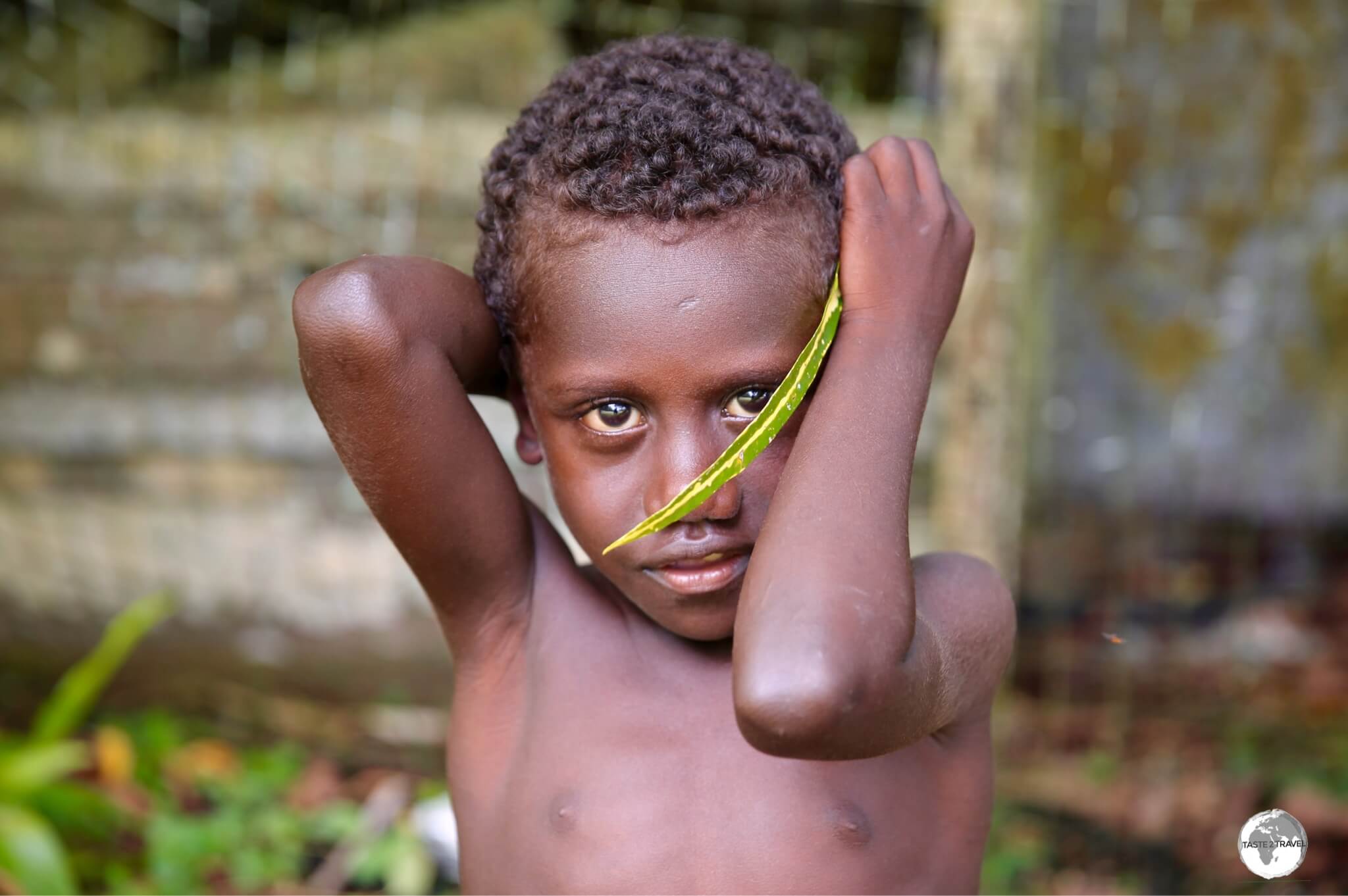 Young boy in Munda.