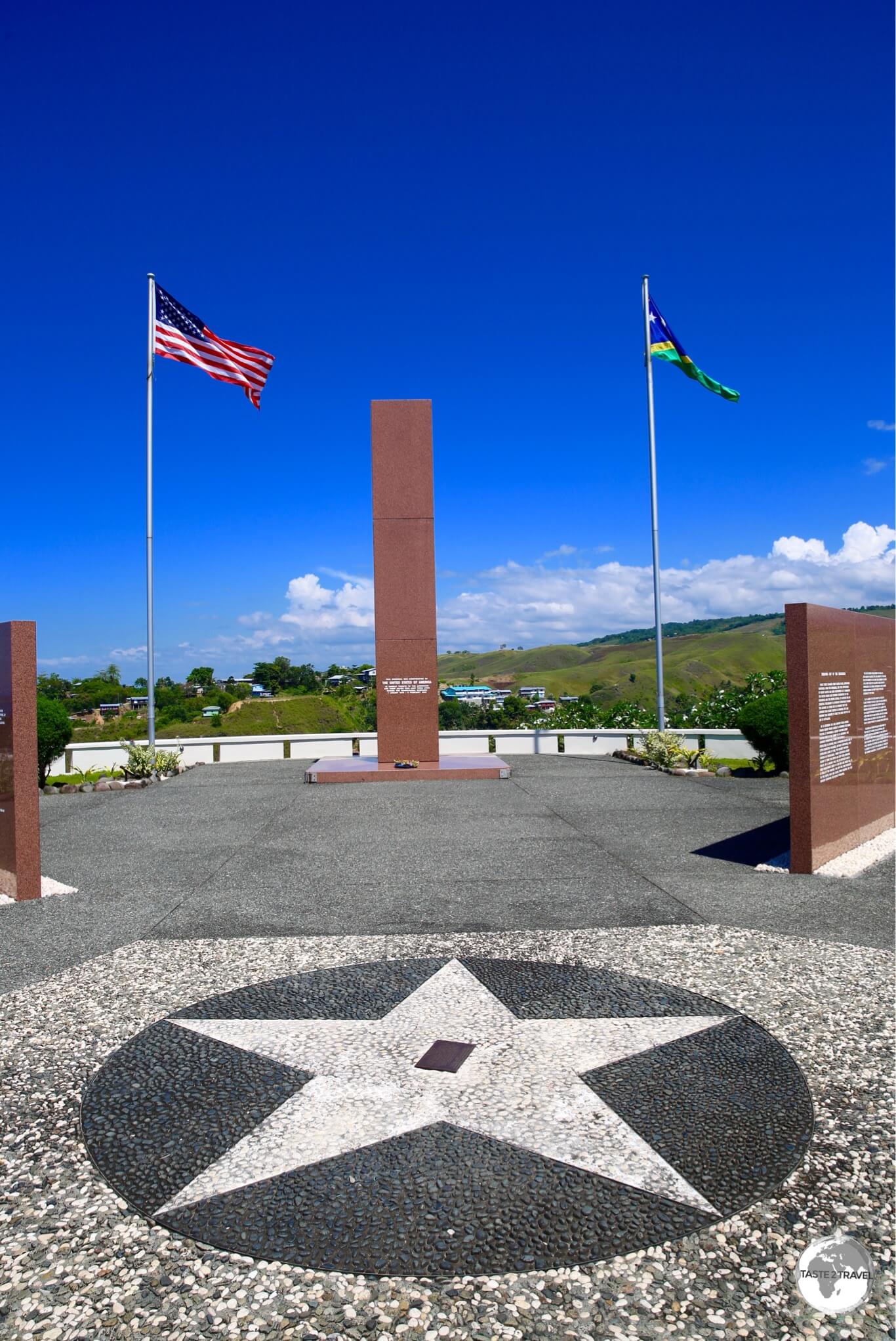 The Guadalcanal American Memorial in Honiara.