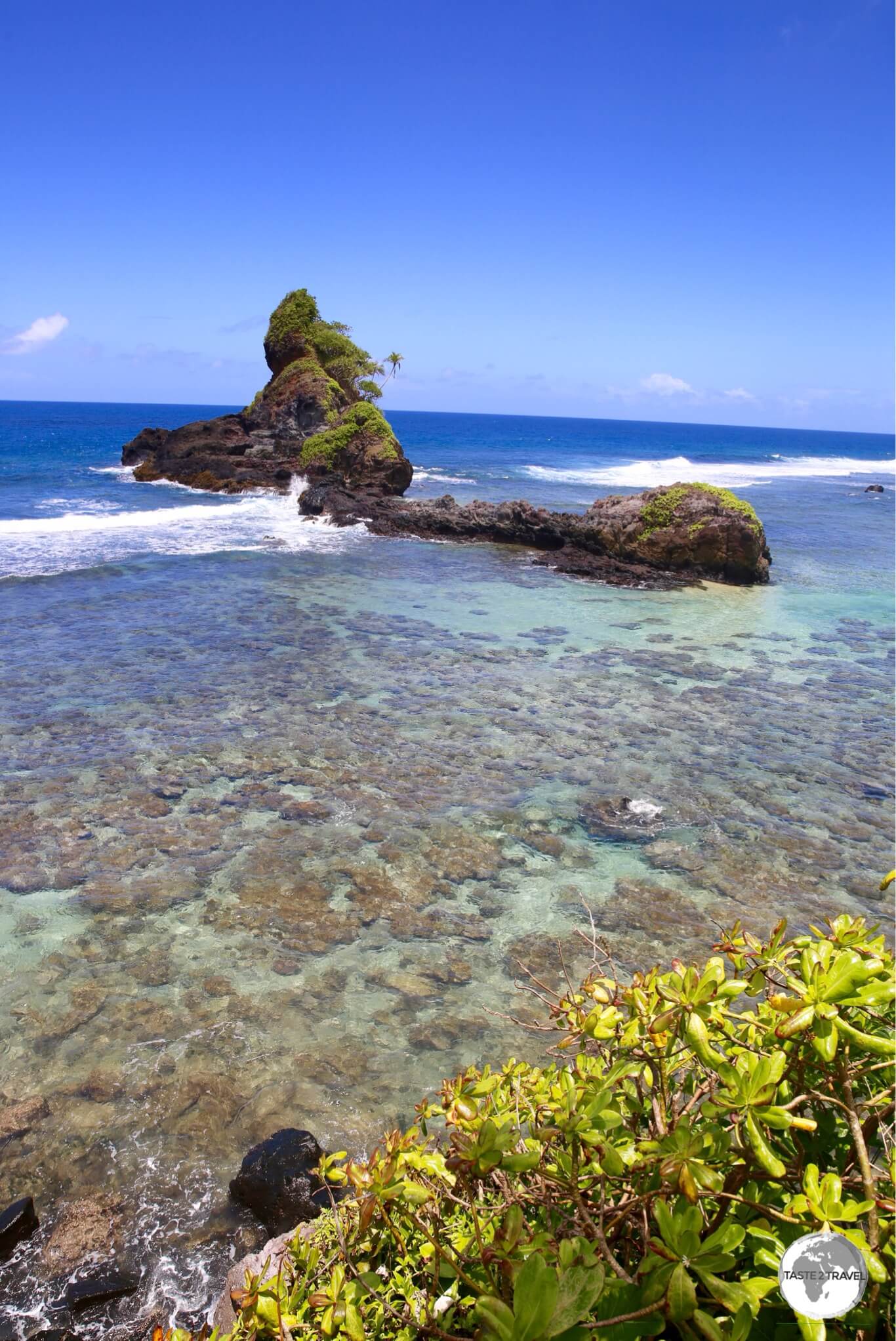 The coastal landscapes in American Samoa are magnificent. 