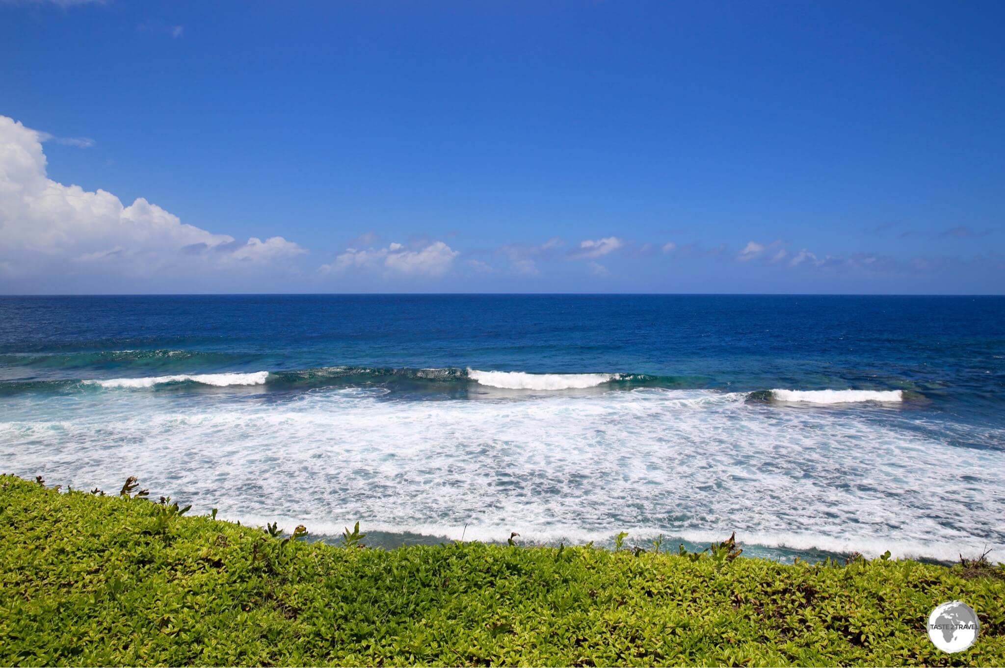 South coast of Tutuila island, American Samoa.