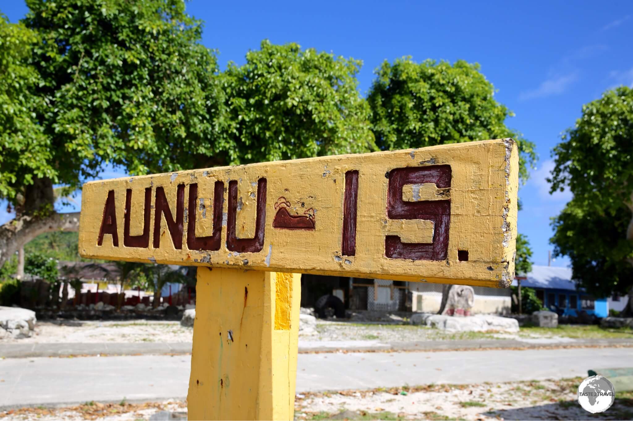 Aunu'u Island lies a short boat ride from the the main island. 