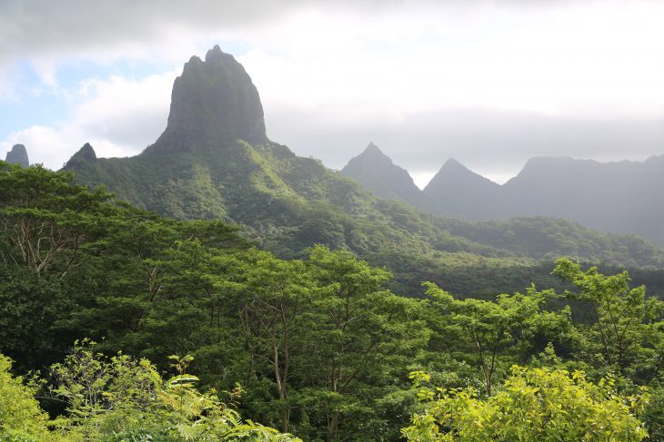 Created by ancient volcanoes, Moorea is incredibly rugged and beautiful.