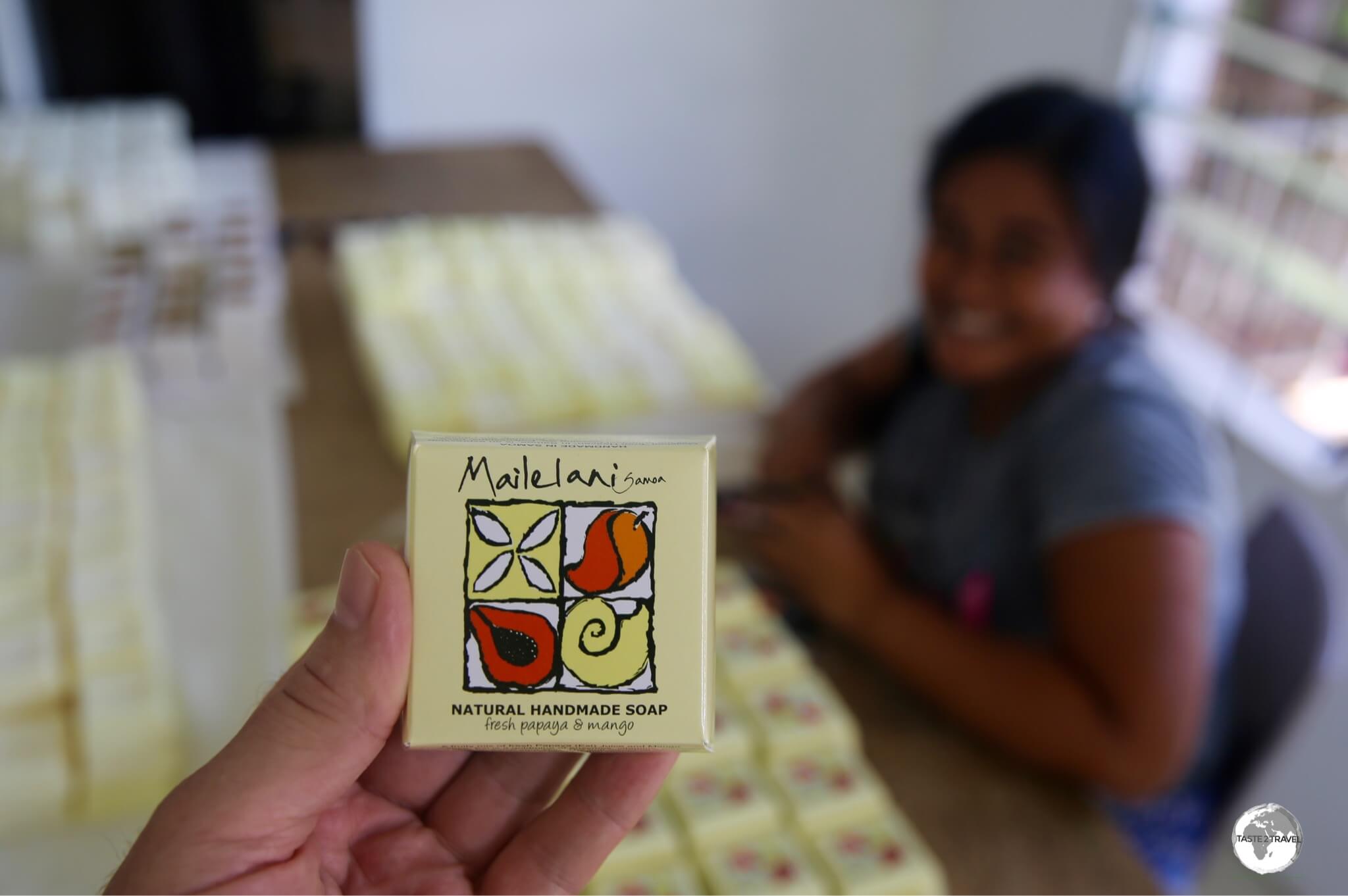 Mailelani Samoa soap direct from the factory.