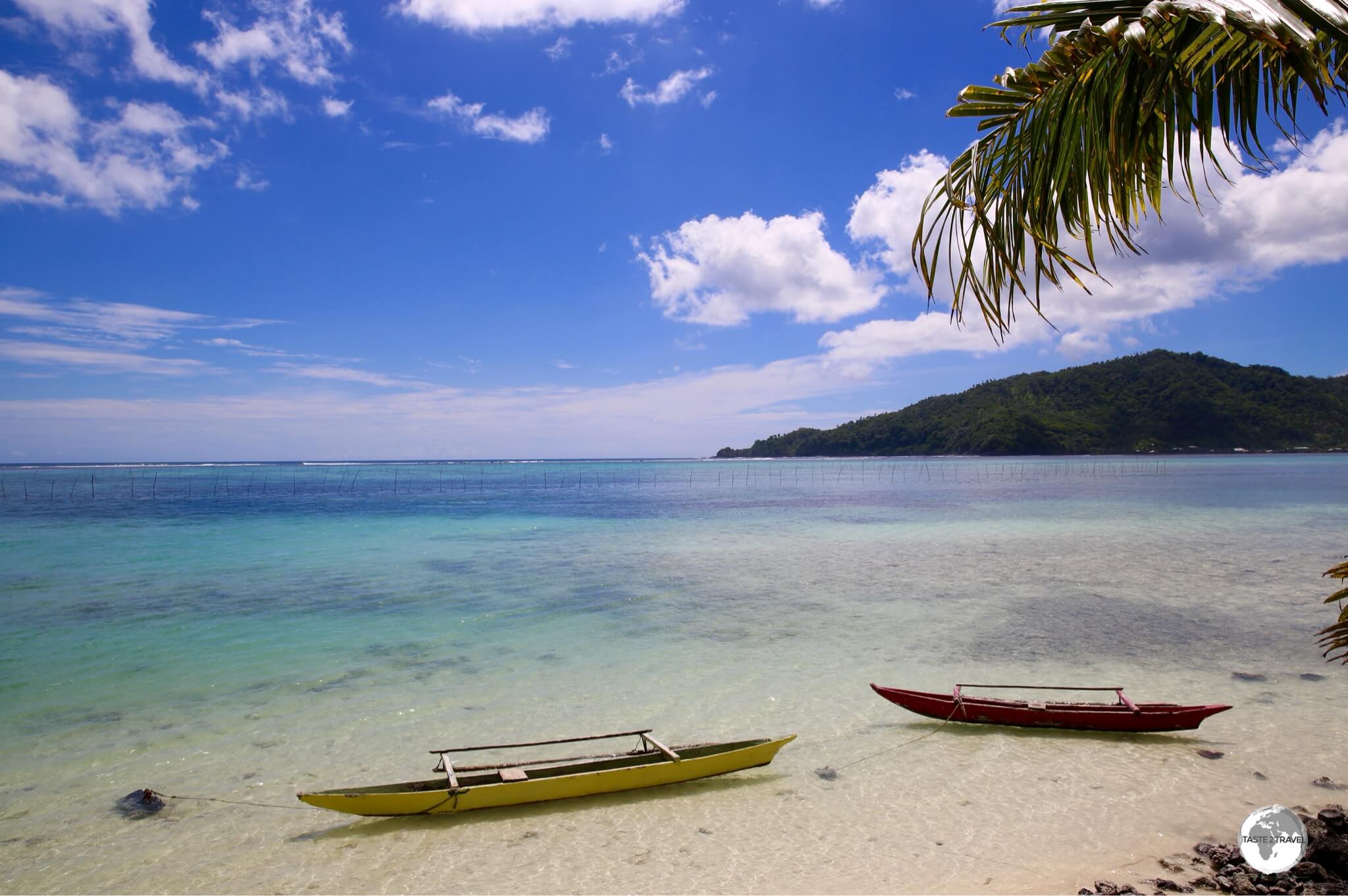 The east coast of Savai'i Island.