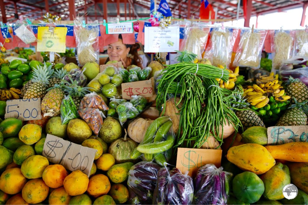 There's no shortage of good produce in Samoa.