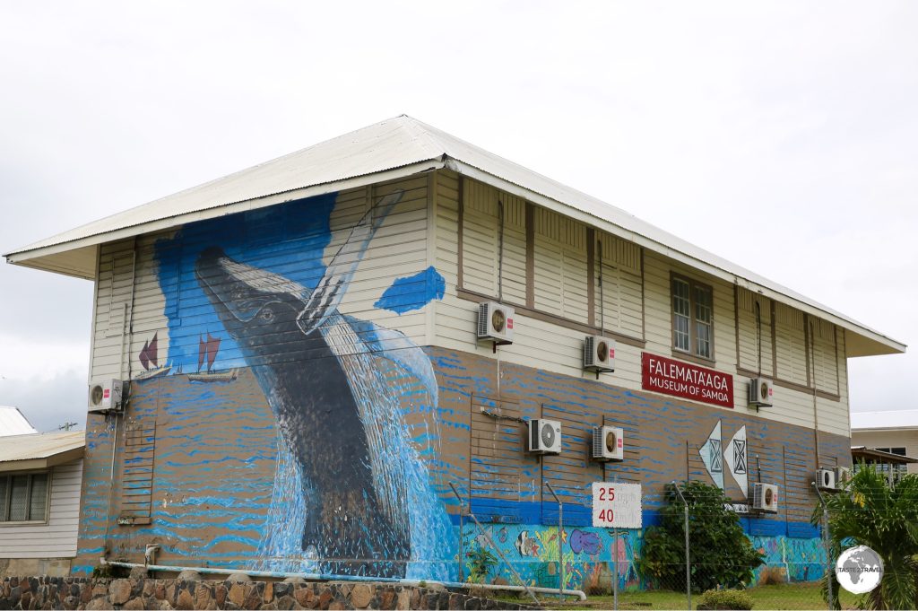 The Museum of Samoa is housed in an old school building in Apia.