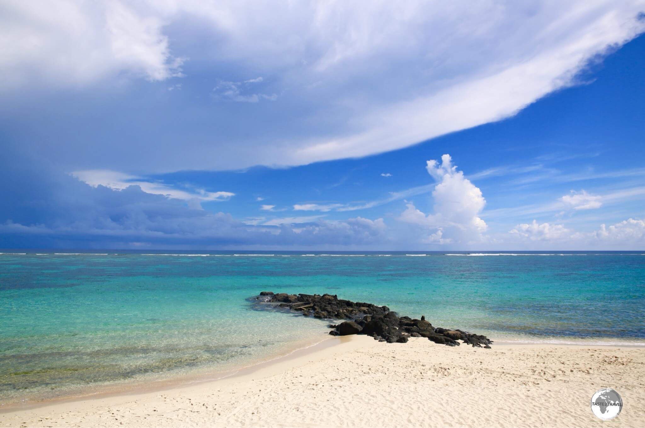 Vaisala beach on the north coast of Savai’i.