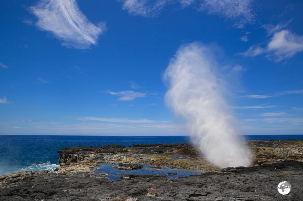 One of the many Alofaaga blowholes.