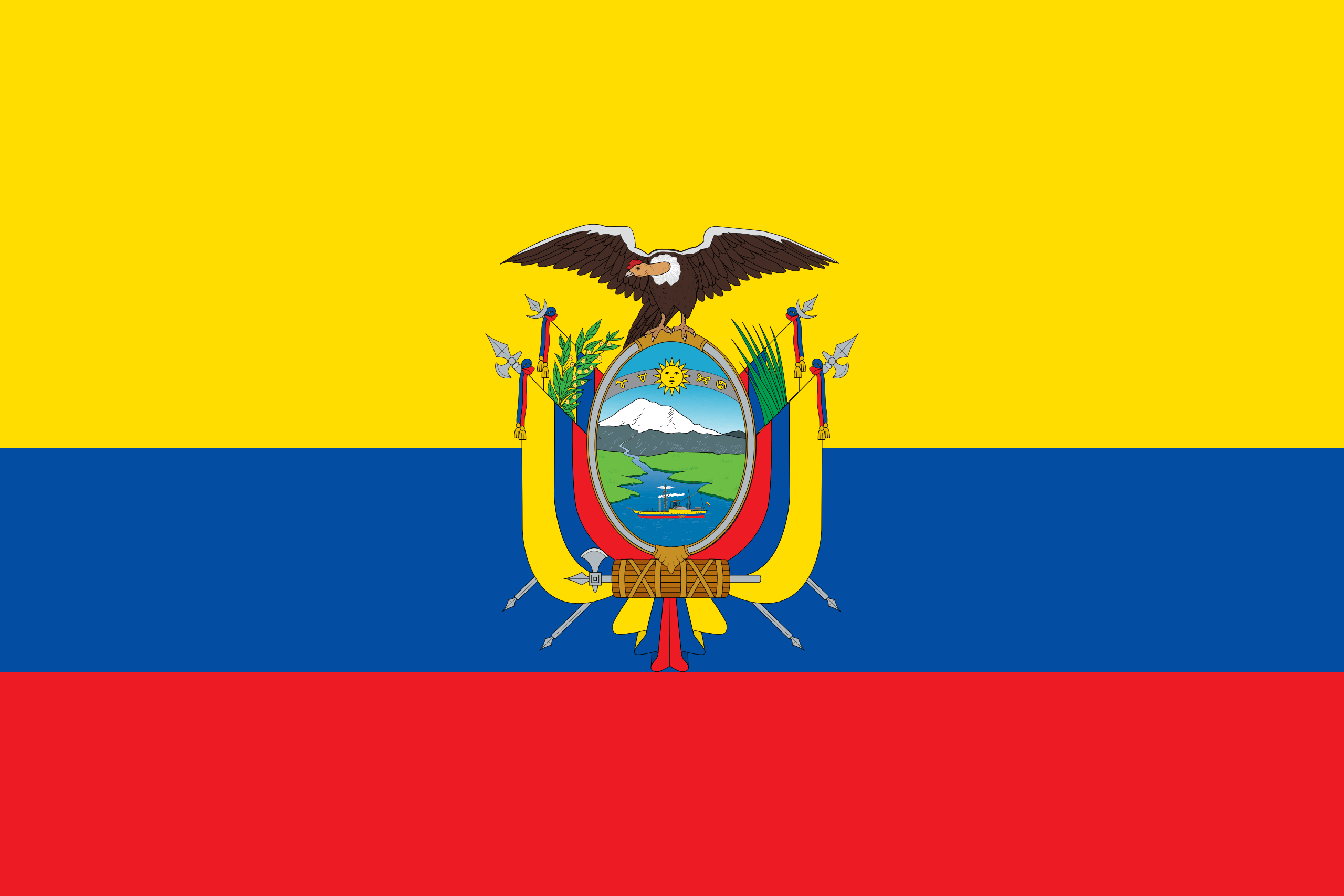 Ecuador Flag