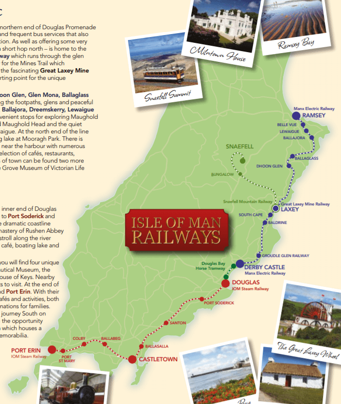 IOM Railways Map. Source: IOM Railways.