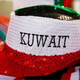 Kuwaitis are very patriotic, with their flag featured on all sorts of merchandise.