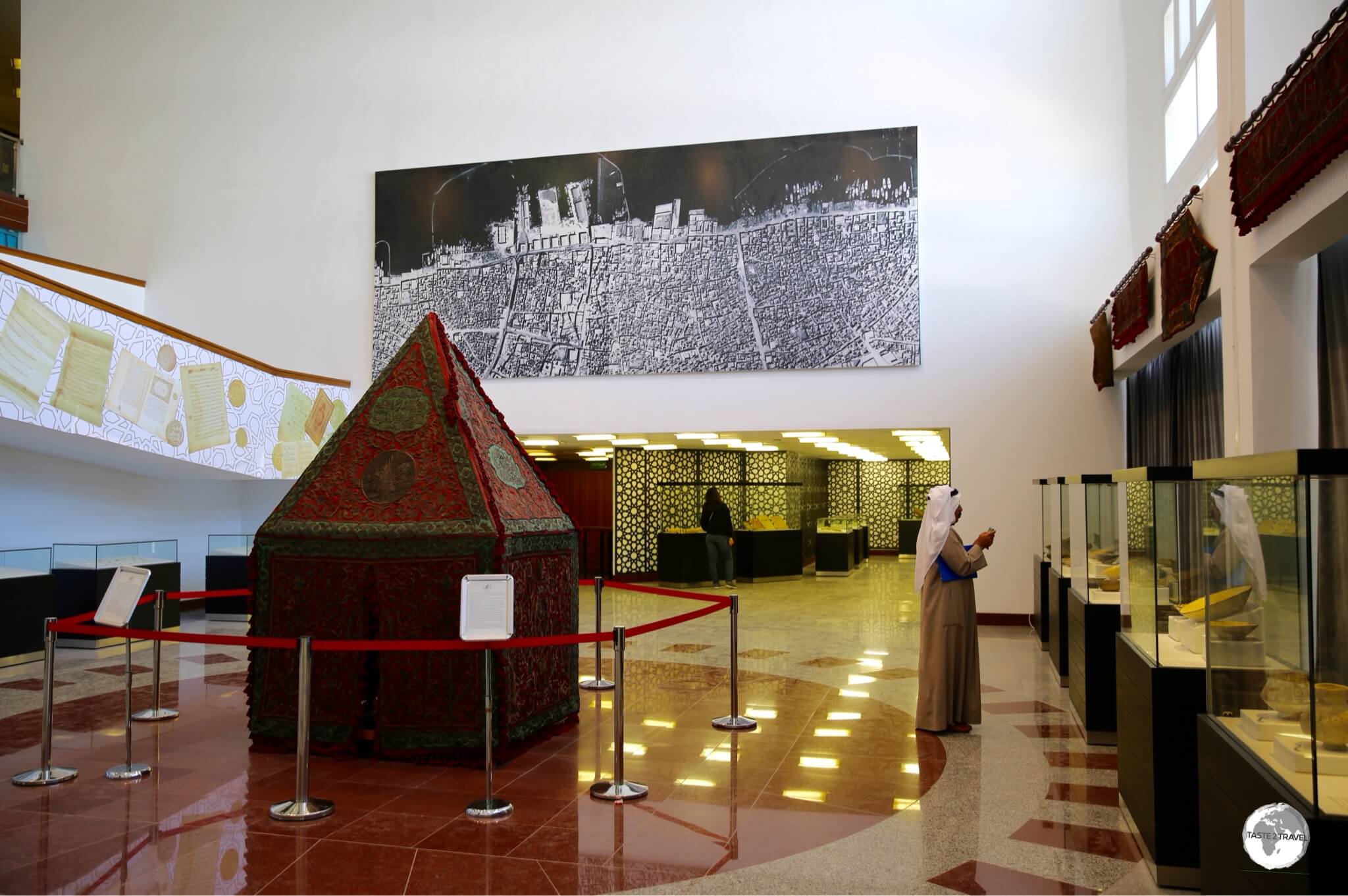 One of the galleries at the Kuwait National Museum.