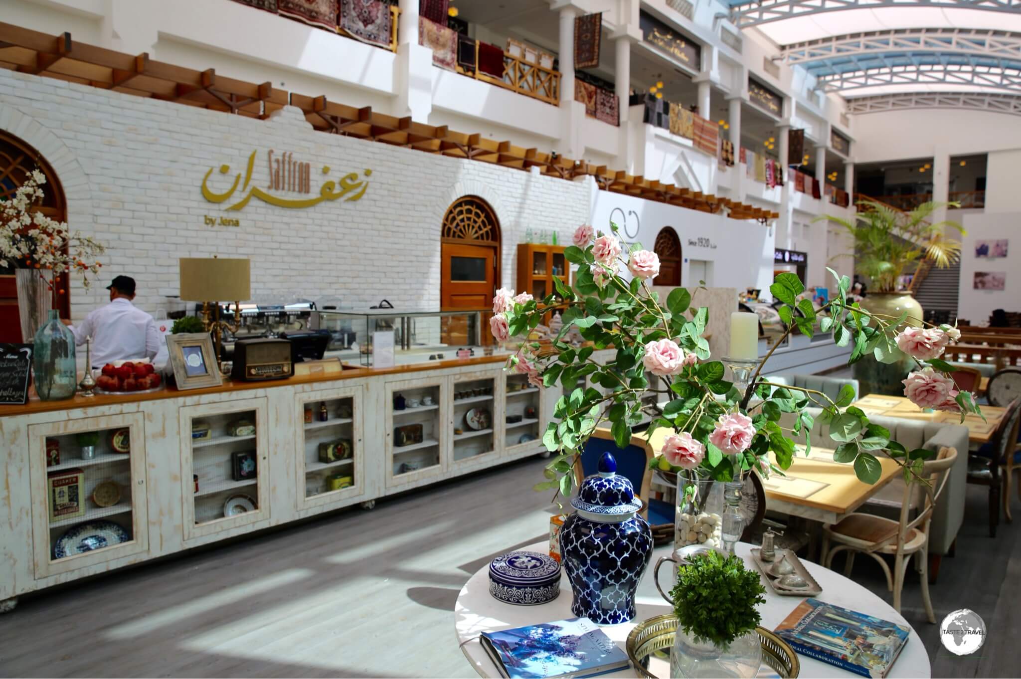 'Saffron by Jena' offers superb local cuisine at their Bab Al Bahrain Mall branch.