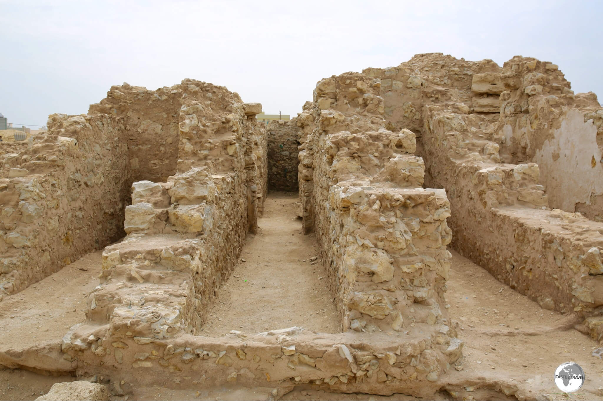 A view of Royal Mound 8, the one mound which has been excavated. 