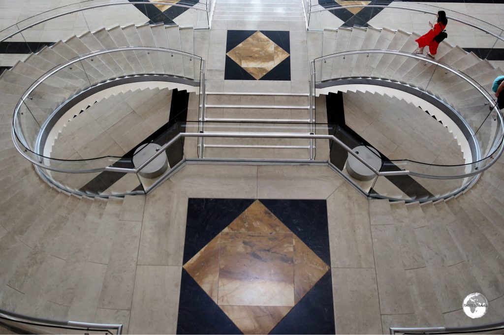 IM Pei has created perfectly symmetrical spaces throughout the MIA.