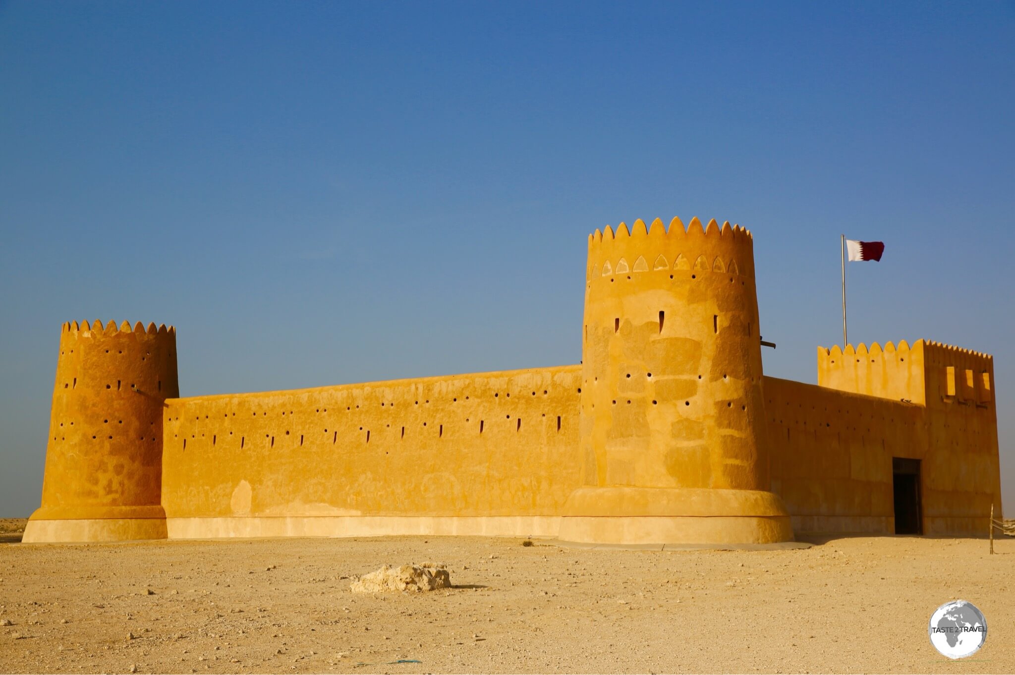 Al Zubarah Fort is Qatar's only UNESCO World Heritage site. 