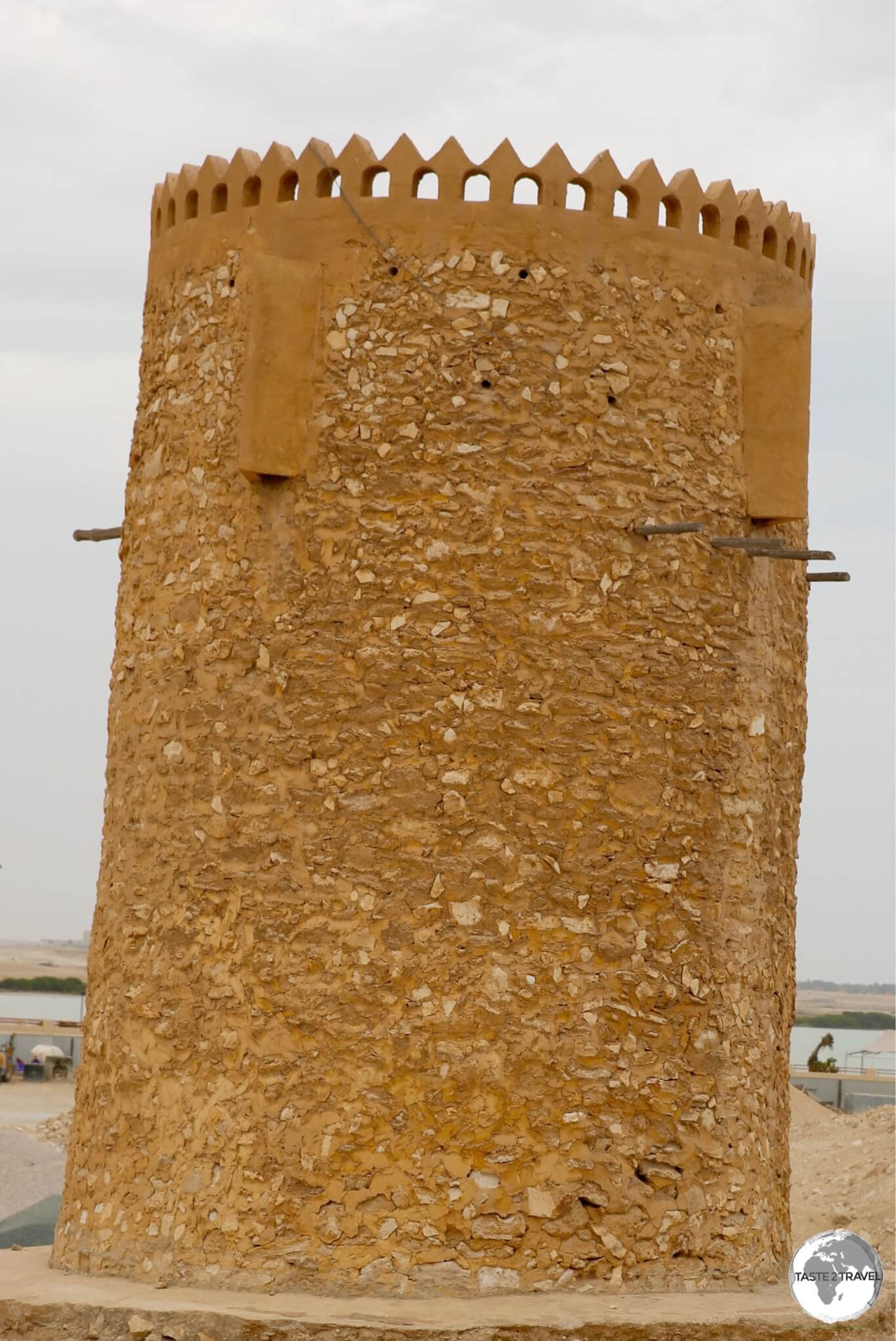 One of the historic watchtowers at Al Khor.