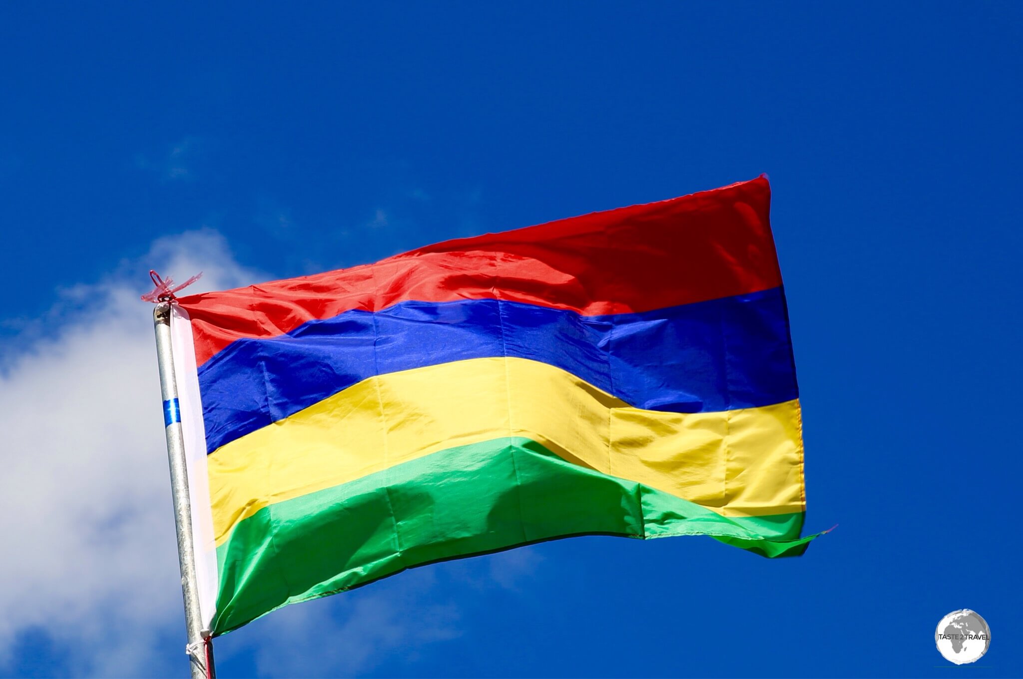 The flag of Mauritius is known as the 'Four Bands'.