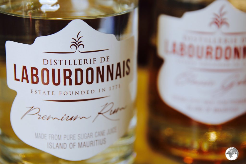 The Labourdonnais distillery produces both dark and white rums.