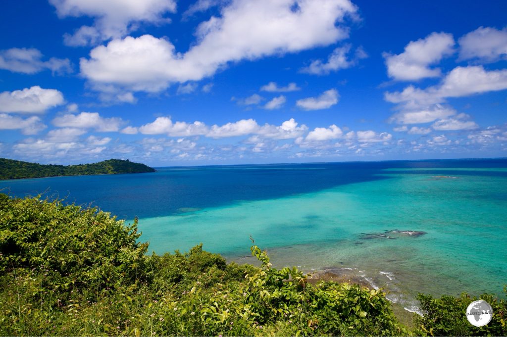 Mayotte lagoon is surrounded by a fringing reef, offering wonderful diving.