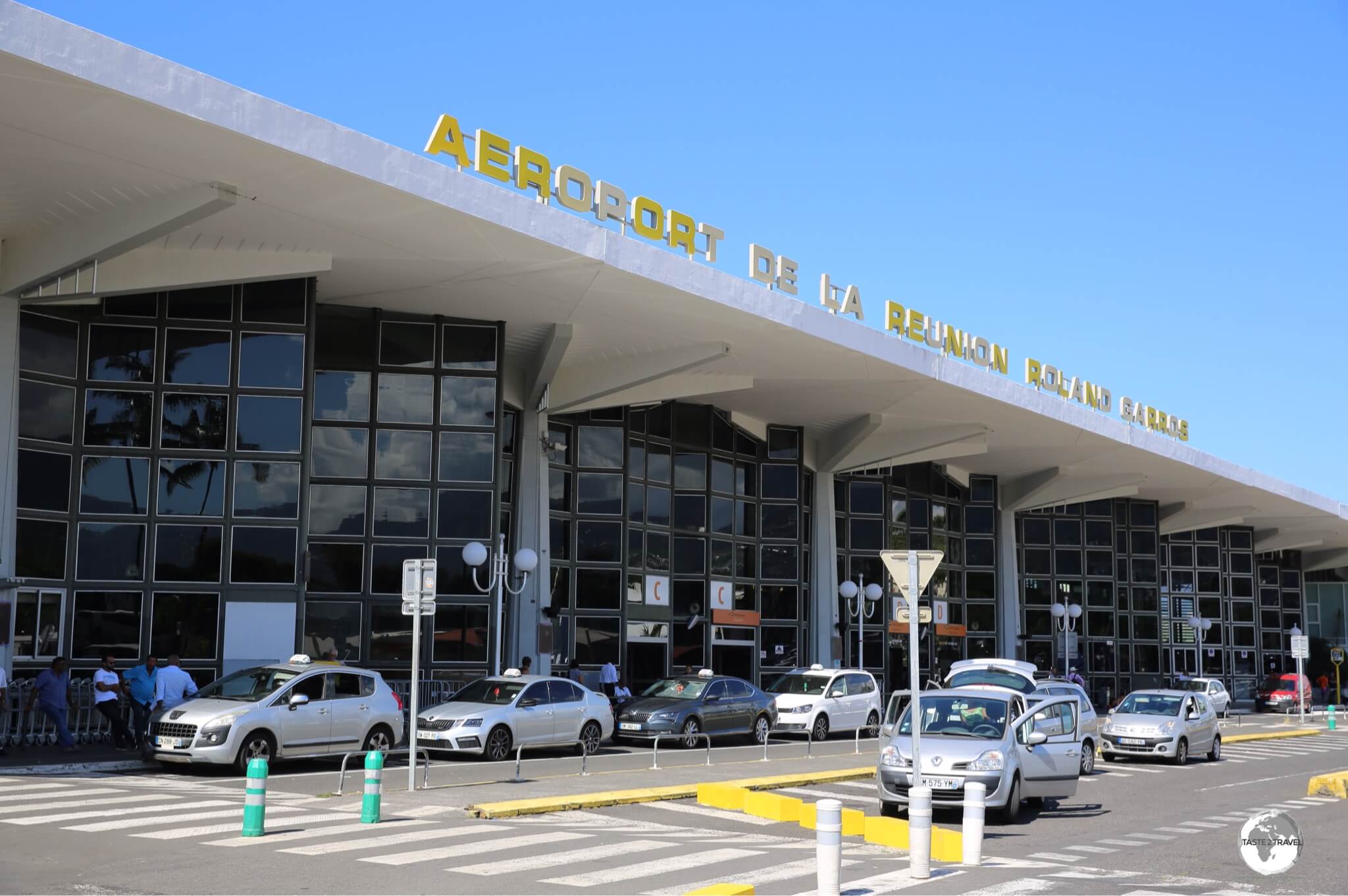 Roland Garros International Airport is the main international gateway to Réunion.