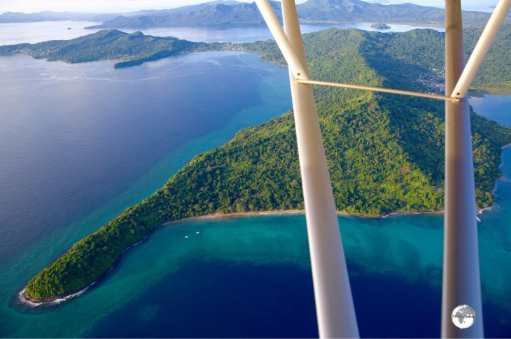 View of Mayotte from my Ultralight flight.