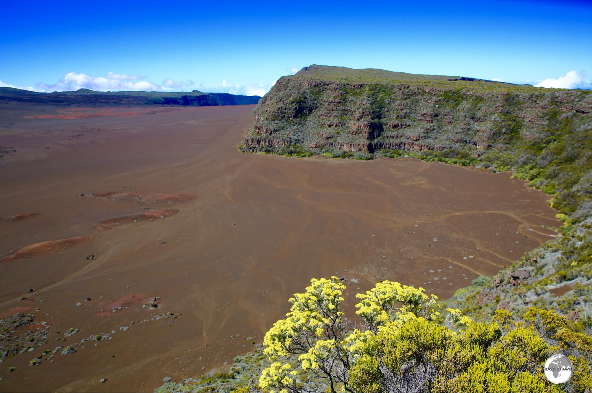 Looking more like Mars than Earth, the breath-taking <i>Plaine de Sables</i> is just one part of the huge volcanic complex that is the Piton de la Fournaise.