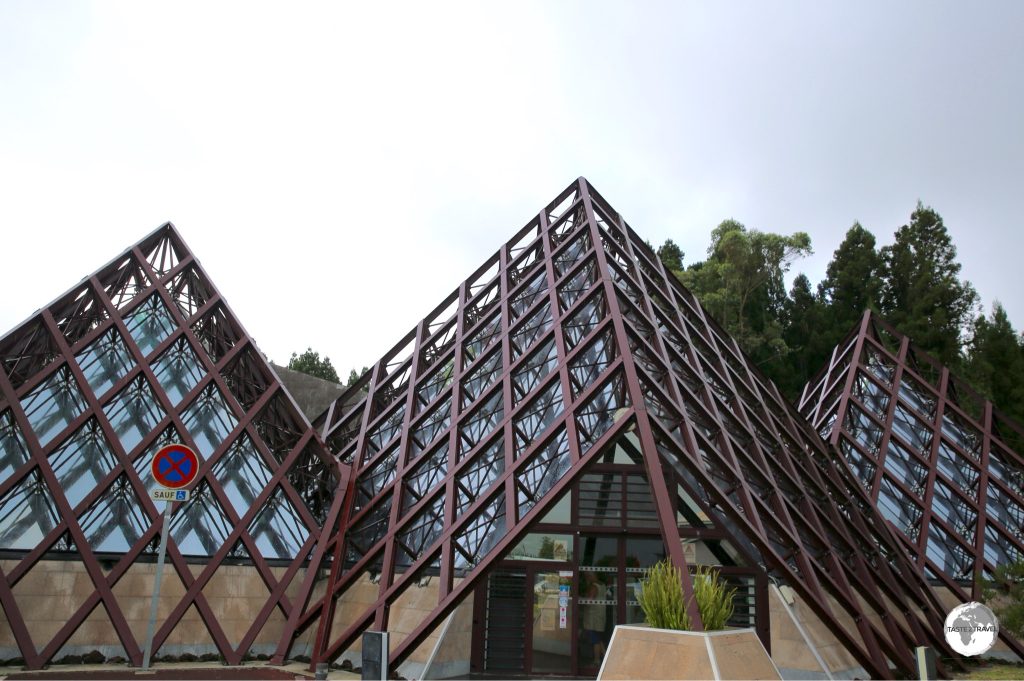 The Cité du Volcan includes displays and information on the Piton de la Fournaise.