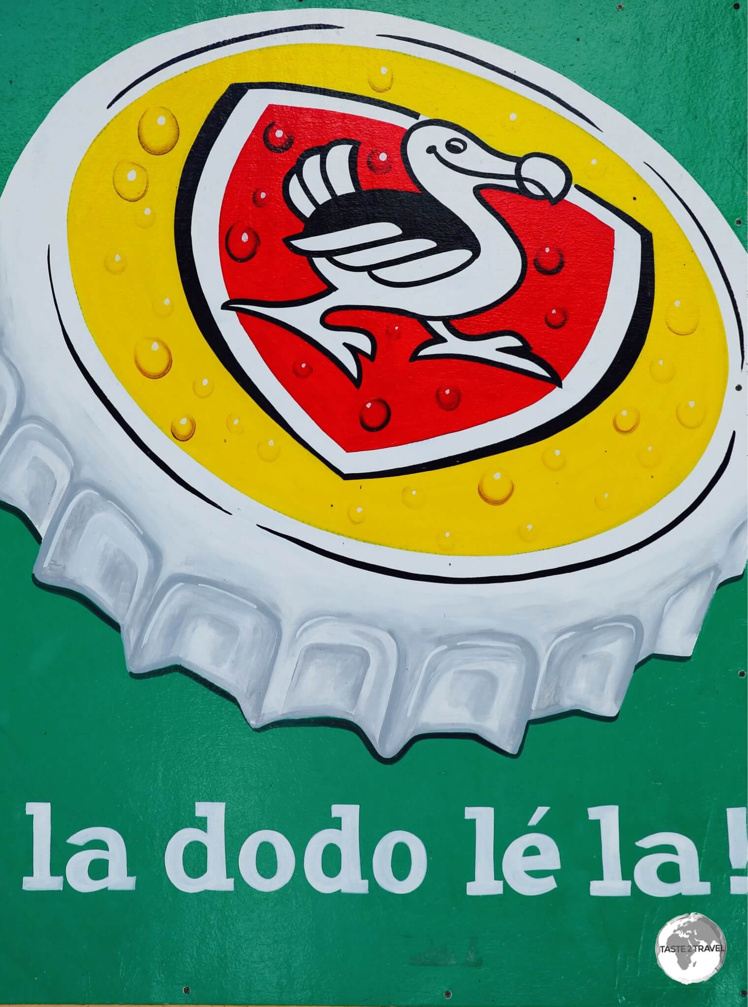 An advertisement for the popular Dodo beer. 