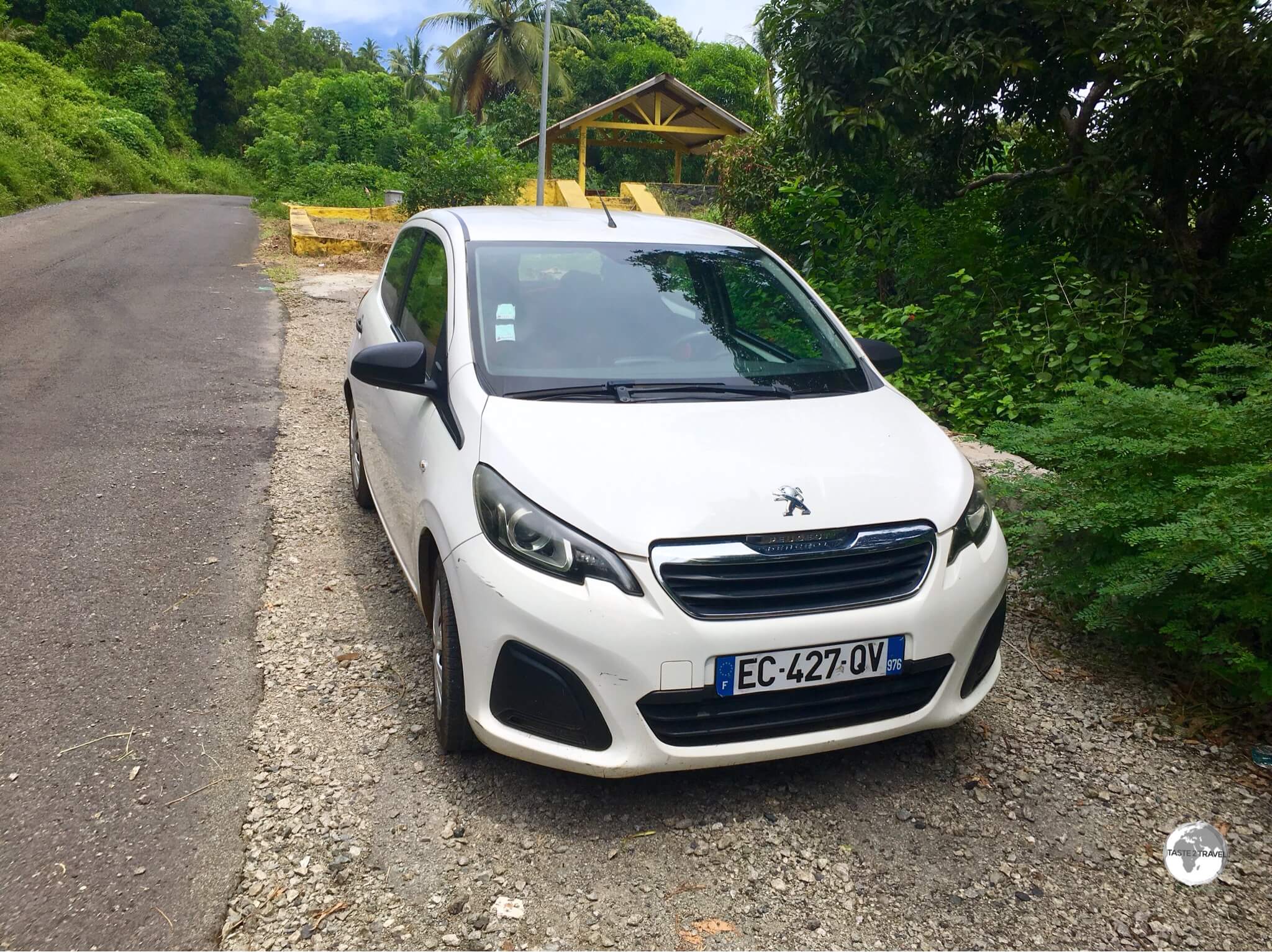 A rental car is the best way to explore Mayotte.