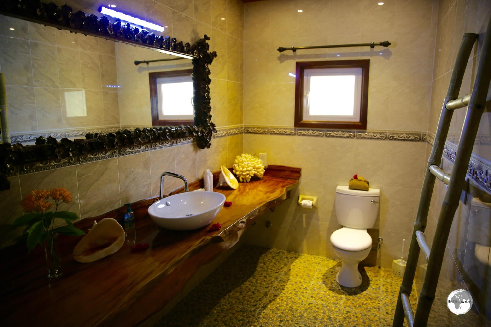 My beautiful bathroom at Elje Villa. 