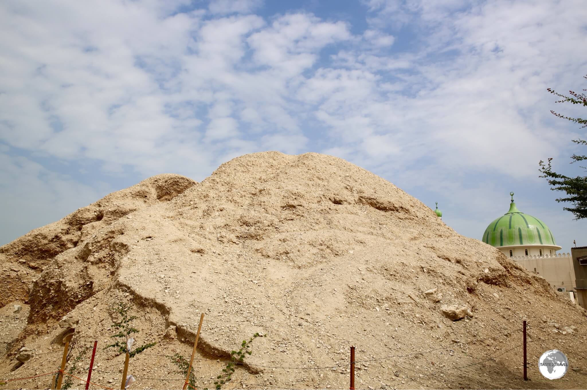 Royal Mound, A'Ali town, Bahrain. 