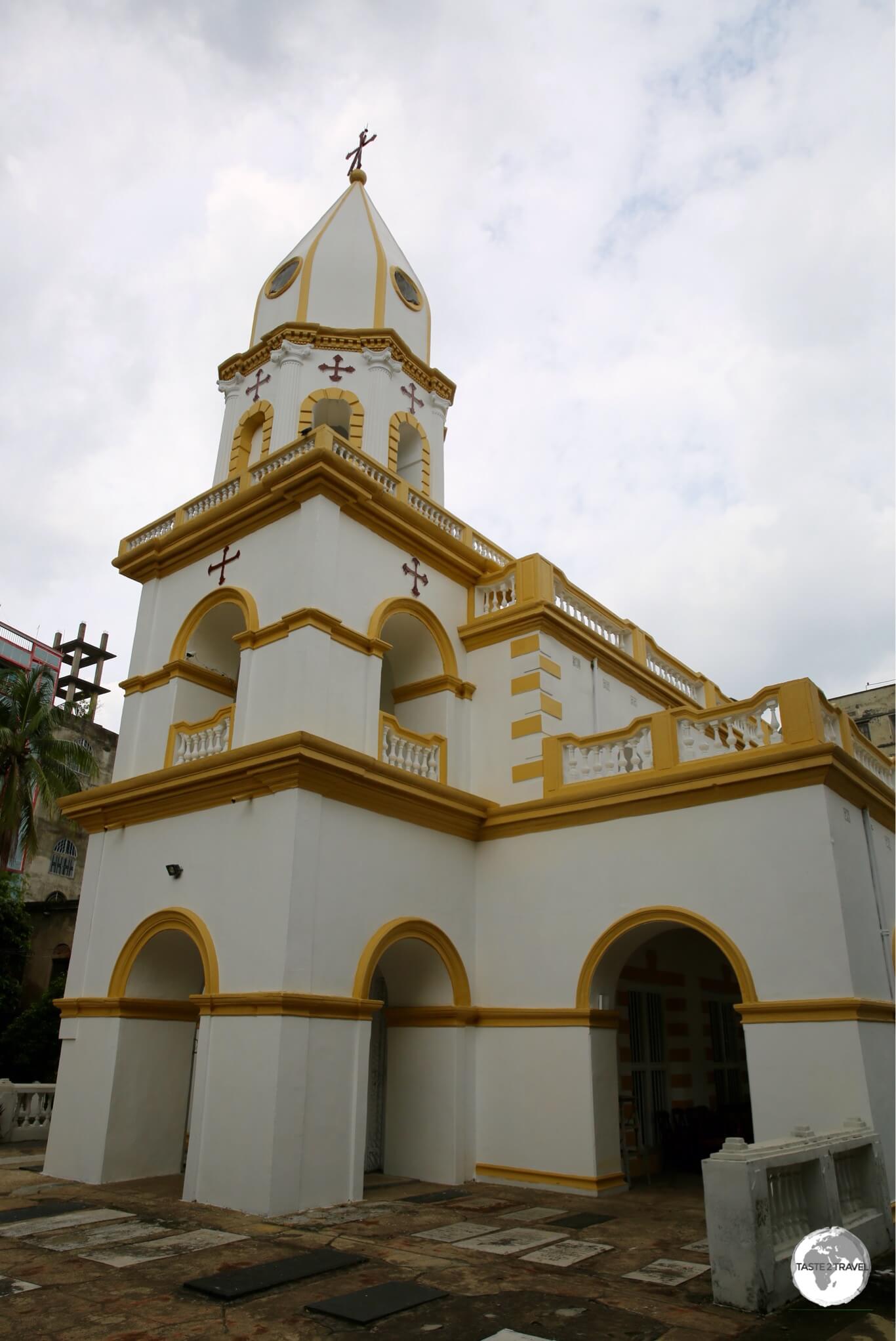 The Armenian 'Church of the Holy Resurrection' in Old Dhaka.