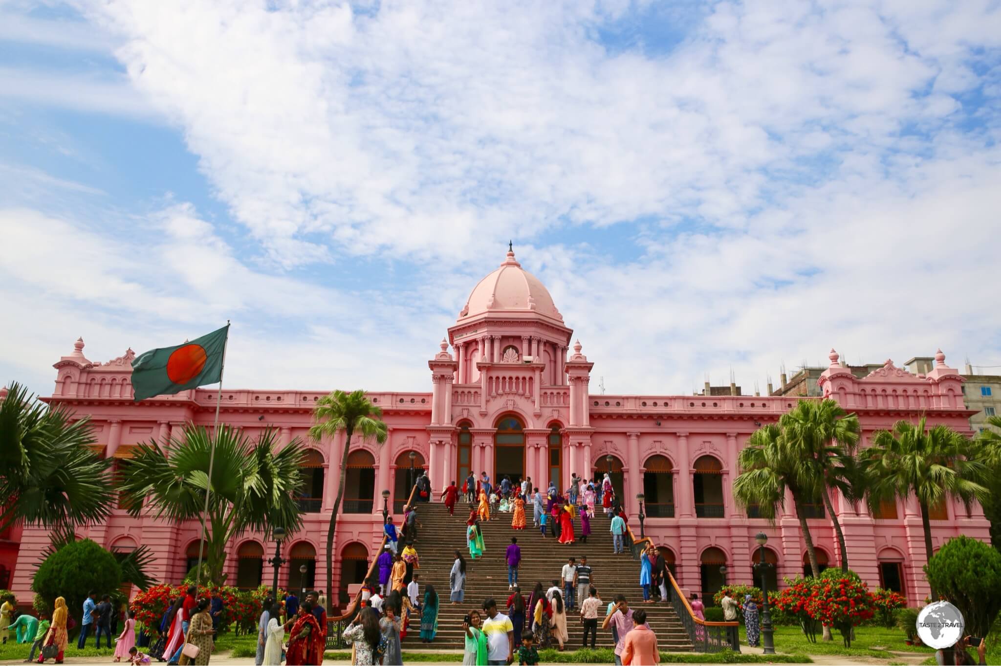 One of the jewels of Dhaka, the Pink Palace (Ahsan Manzil) museum.