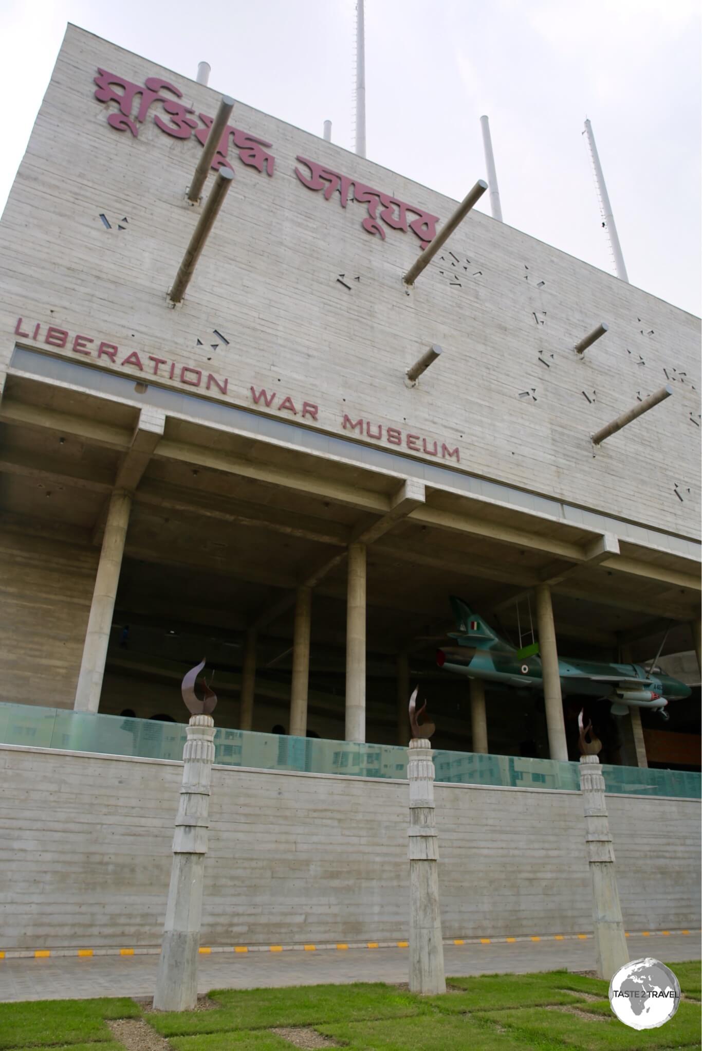 The Liberation War Museum depicts the struggle for independence. 