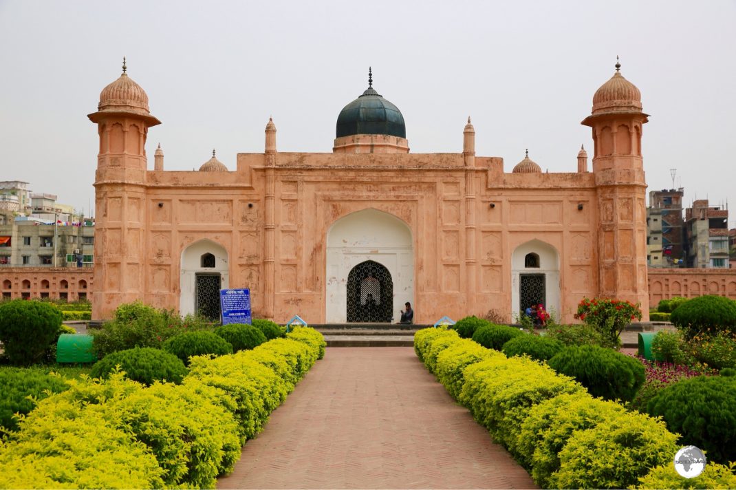 The Tomb of Pari Bibi at Lalbagh Fort in Old Dhaka.