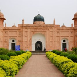 The Tomb of Pari Bibi at Lalbagh Fort in Old Dhaka.