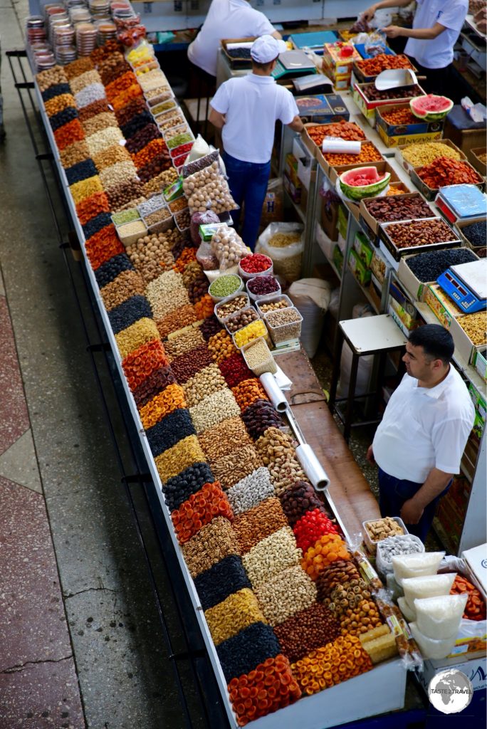 A view of one of the stalls at Green Bazaar from the Bowler Coffee Roasters cafe.