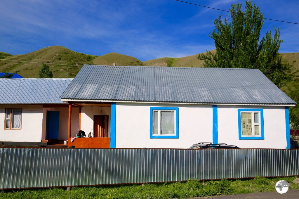 My family home stay in the small village of Karabulak.