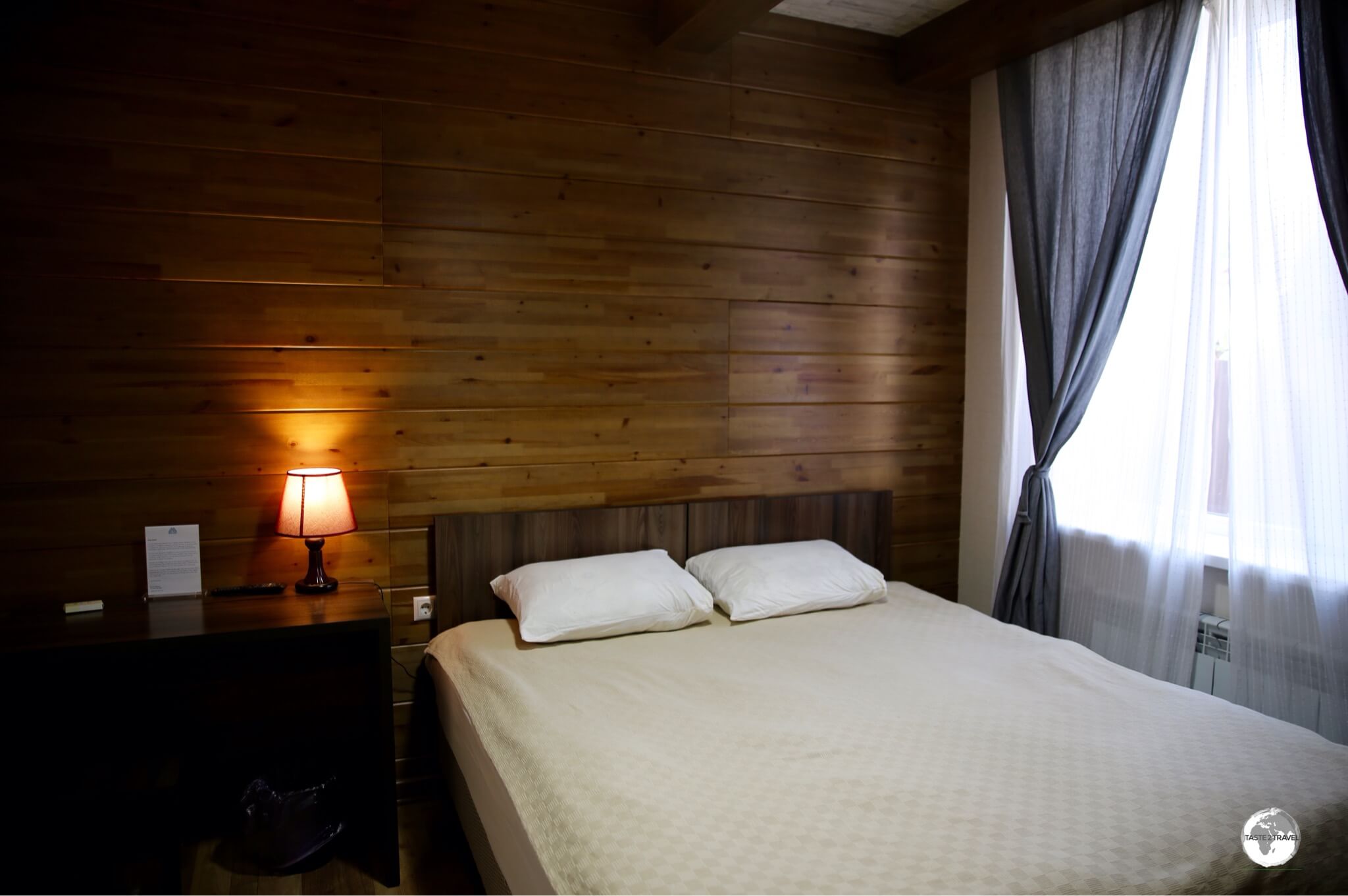 My cosy room at the wonderful <i>Hillside Four Seasons</i> in Karakol.