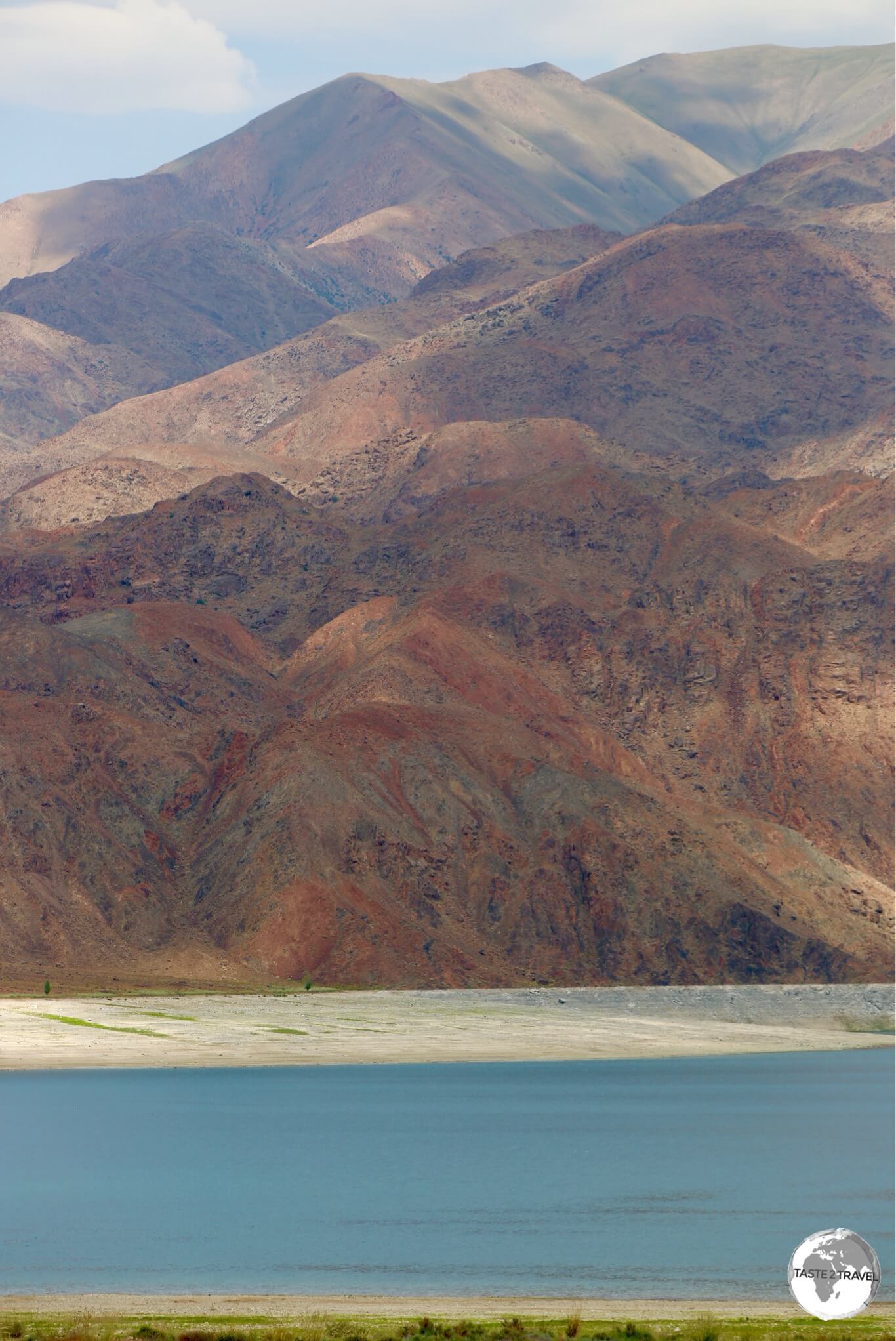 The Orto Tokoy reservoir is fed by the Chu River.