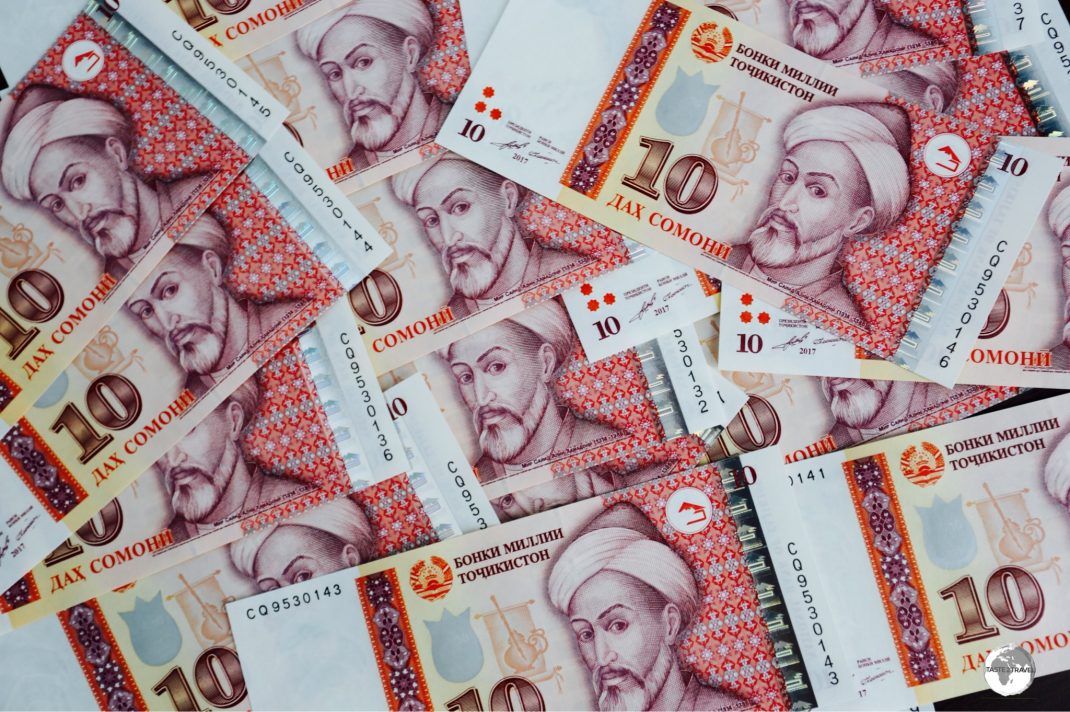 World Currencies Quiz: Brand new 10 somoni notes, which feature Mir Said Ali Hamadoni (1314-1384), a Tajik thinker and poet.