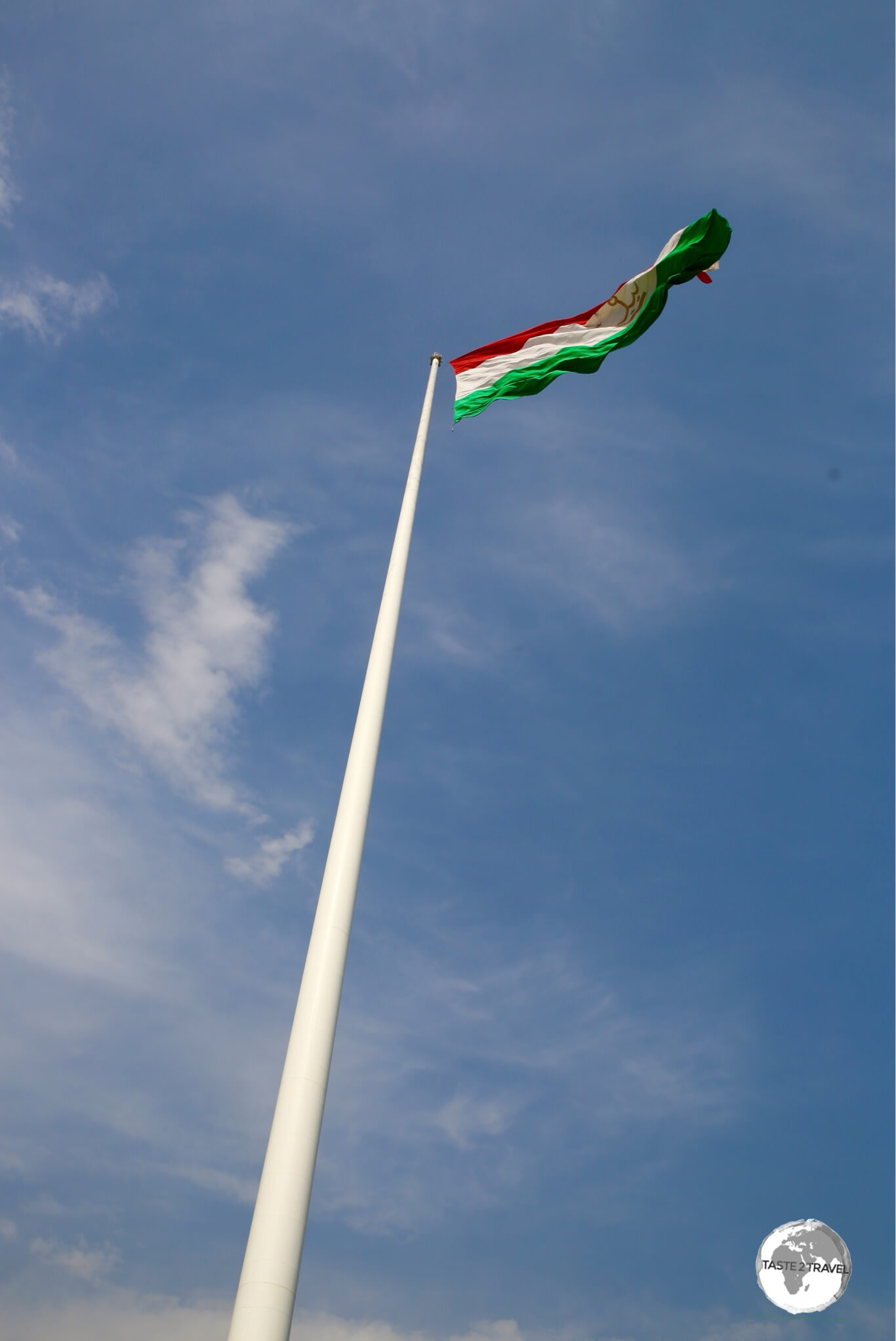 At 165 metres (541 feet), the Dushanbe flagpole is the 2nd tallest in the world. 