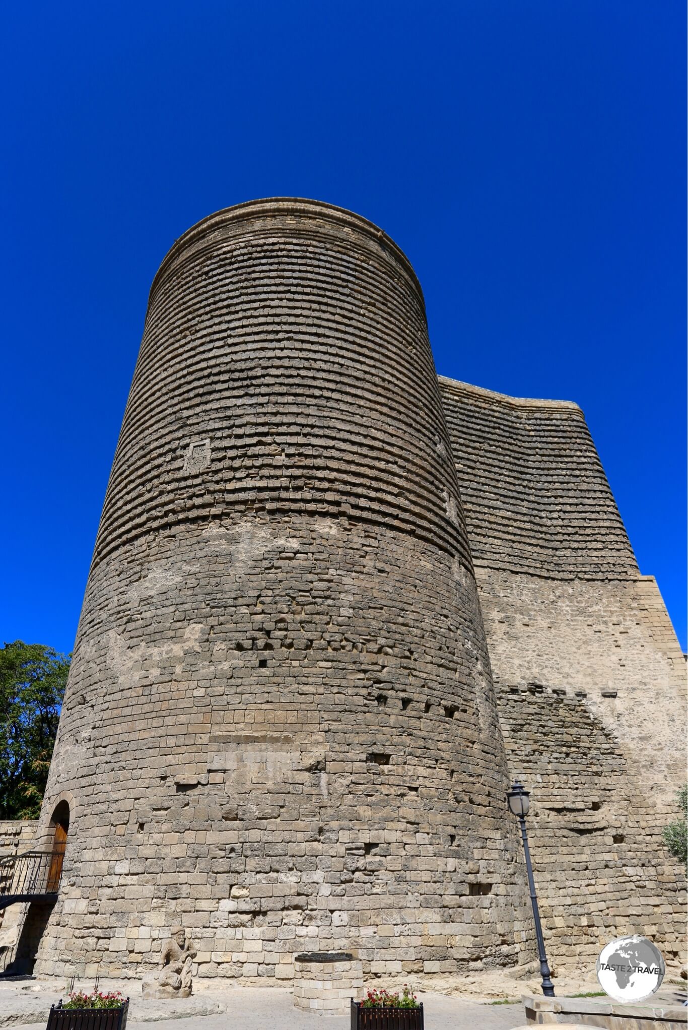 The rooftop of the Maiden Tower provides some of the best views in town. 