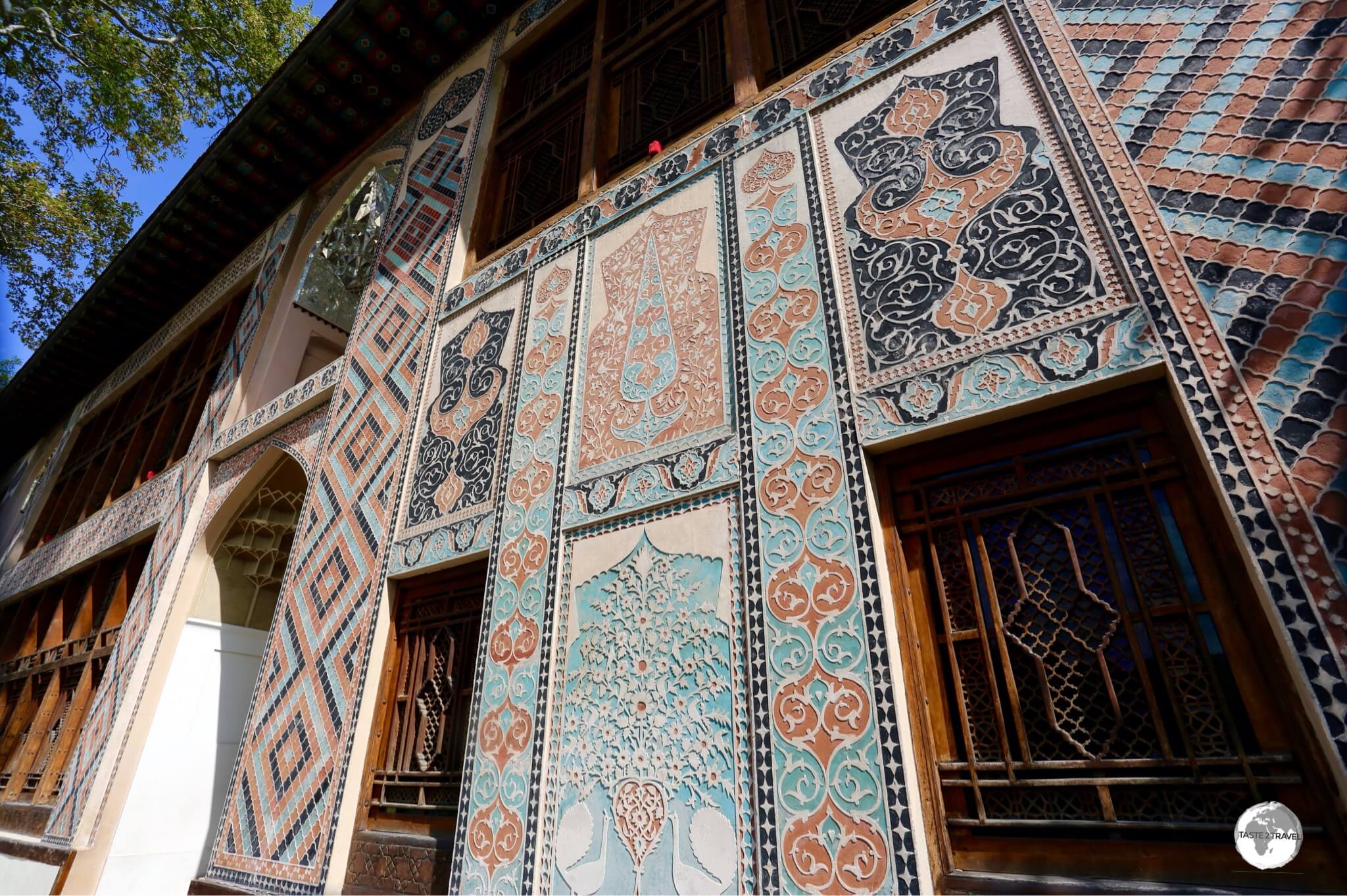 Palace of the Sheki Khans, Sheki, Azerbaijan.